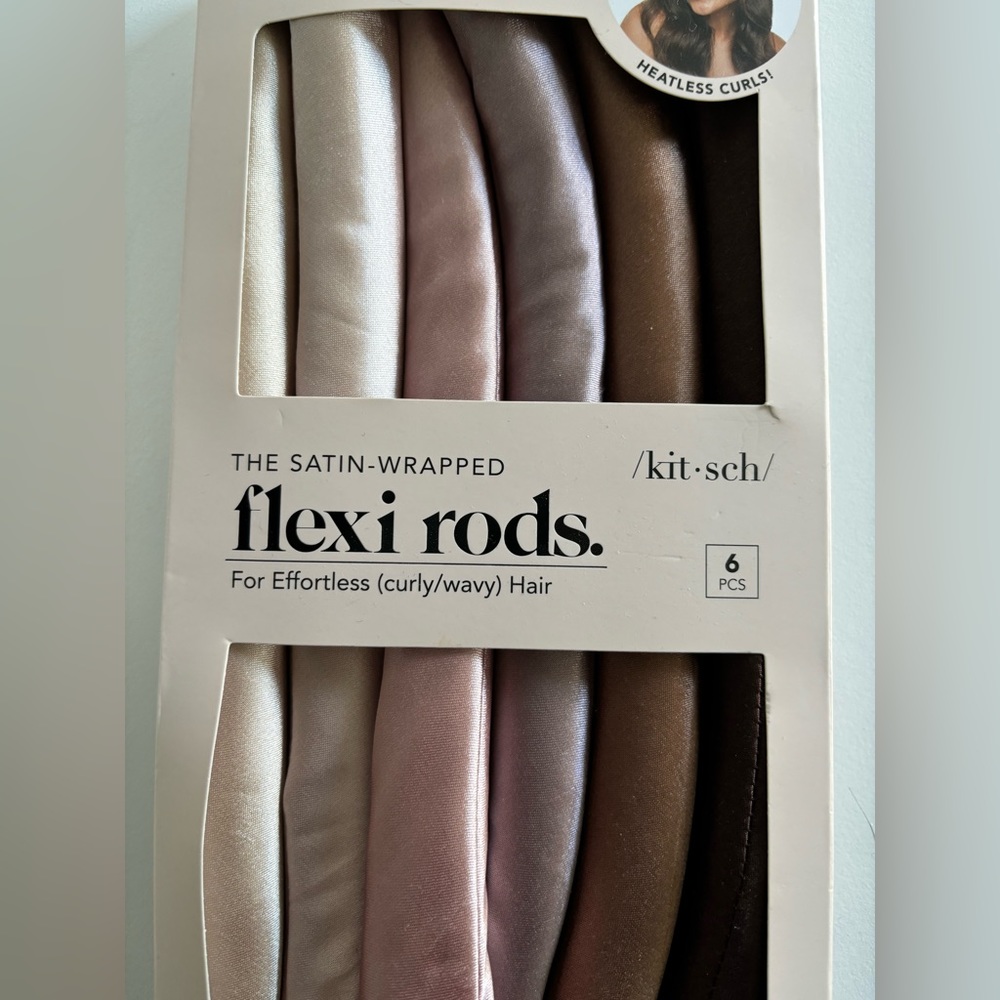 /Kit.sch/ Rosewood Satin Flexi Rods - 6 count